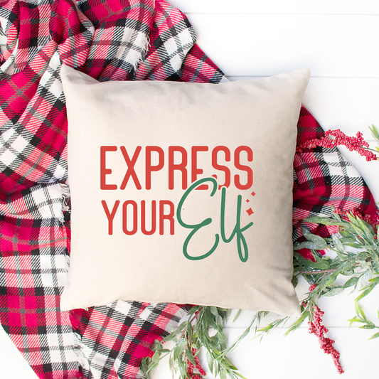 Express Your Elf Pillow
