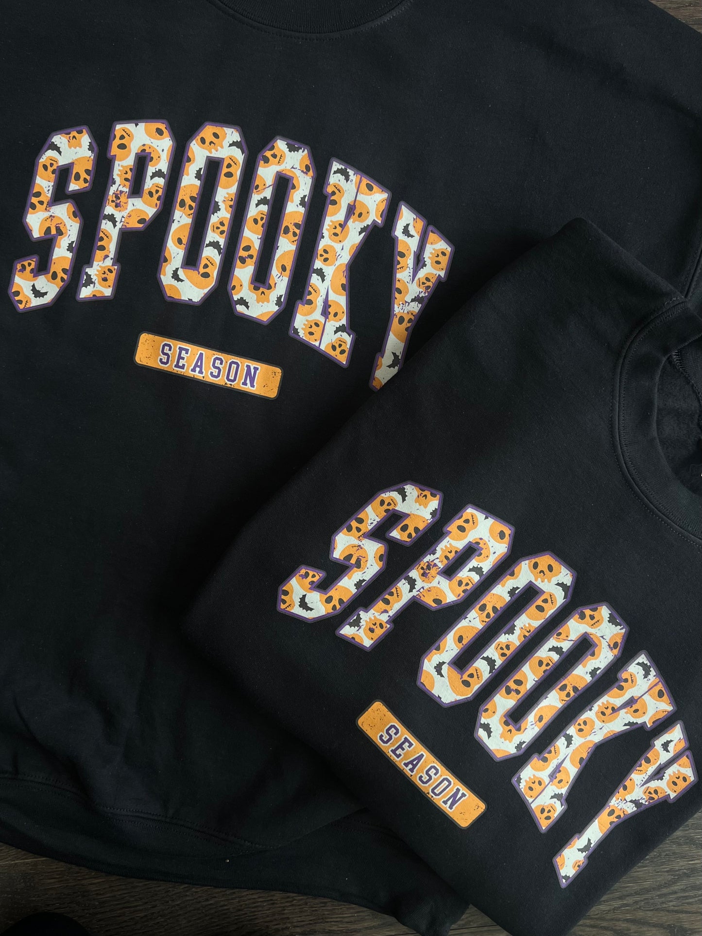 Skeleton Spooky Season Crewneck