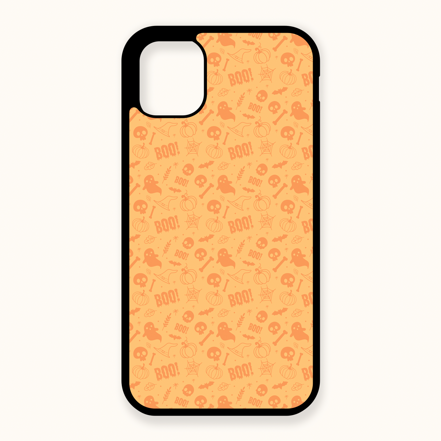 Orange Boo Phone Case