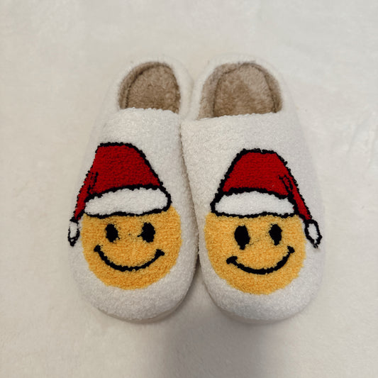 Happy Santa Slippers