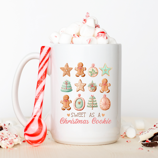 Sweet As Christmas Cookies Mug