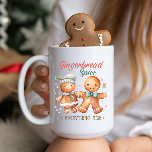 Gingerbread Spice and Everything Nice Mug