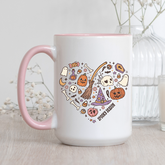 Spooky Heart Mug
