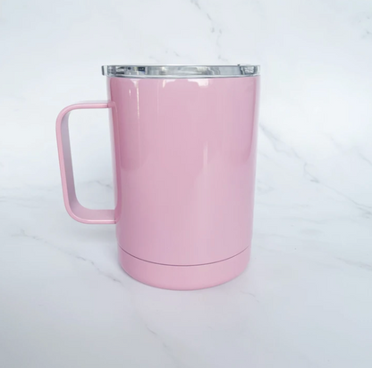 Spooky Wrap Mug - Pink