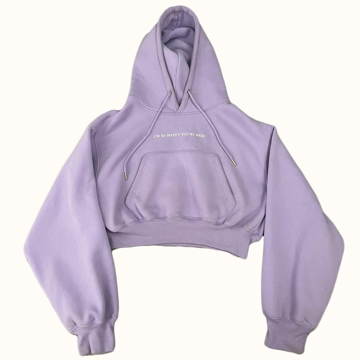 Lilac HYH Cropped Sweatshirt