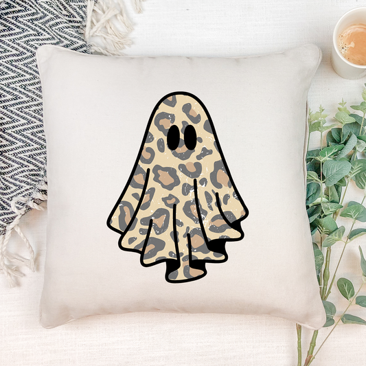 Cheetah Ghost Pillow
