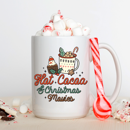 Cocoa and Christmas Movies Mug