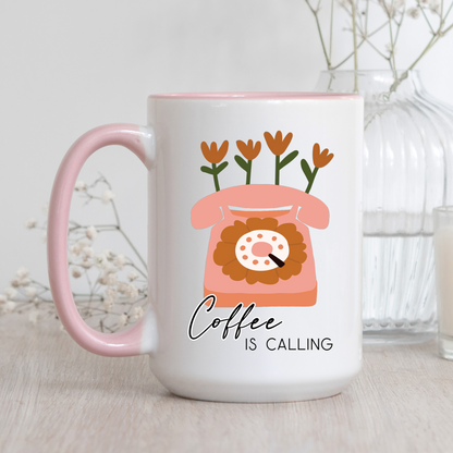 Coffee Is Calling Mug