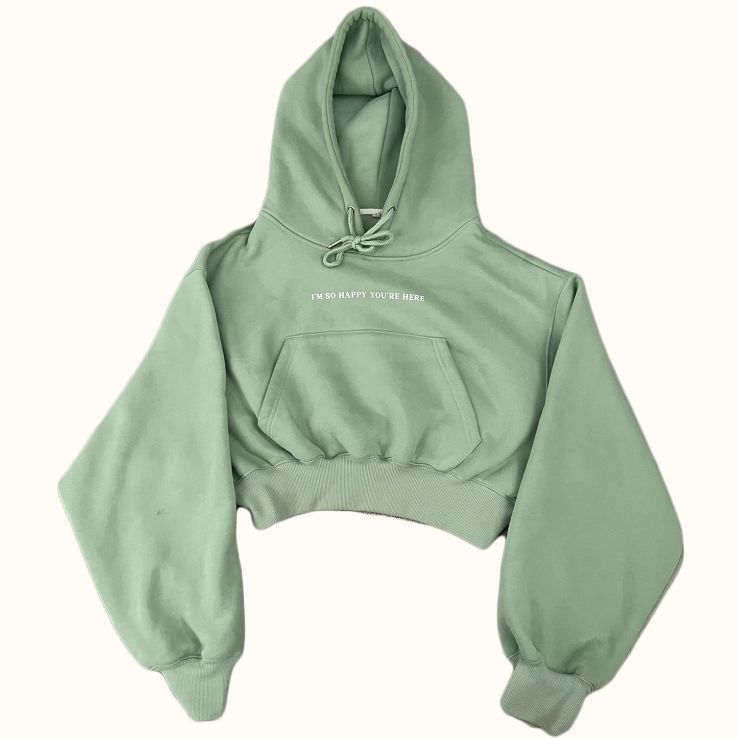 Pistachio HYH Cropped Sweatshirt