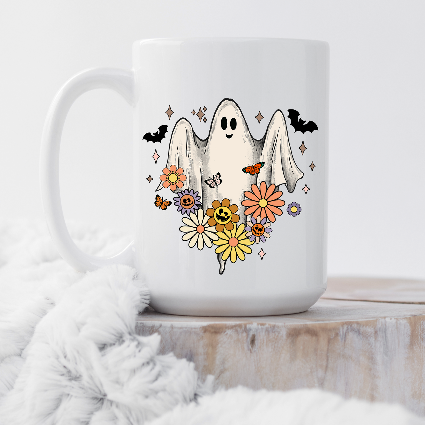 Happy Ghost Mug