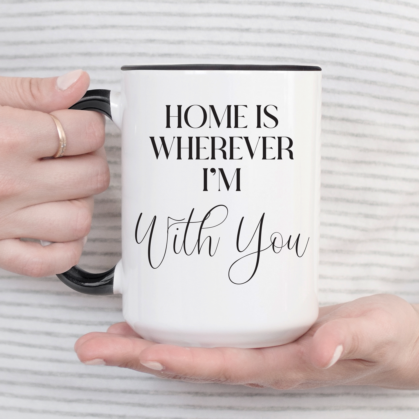 Home Is With You Mug