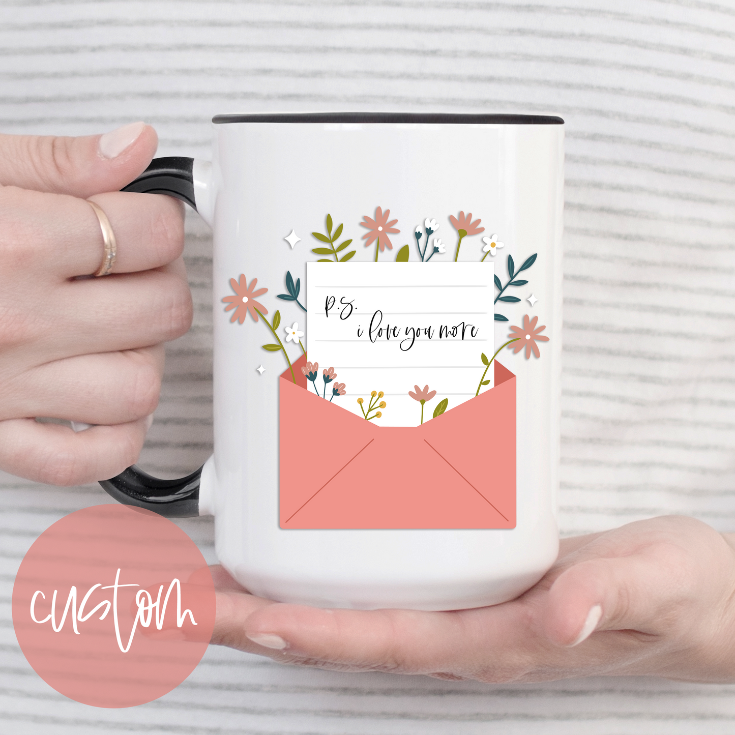Custom Love Letter Mug