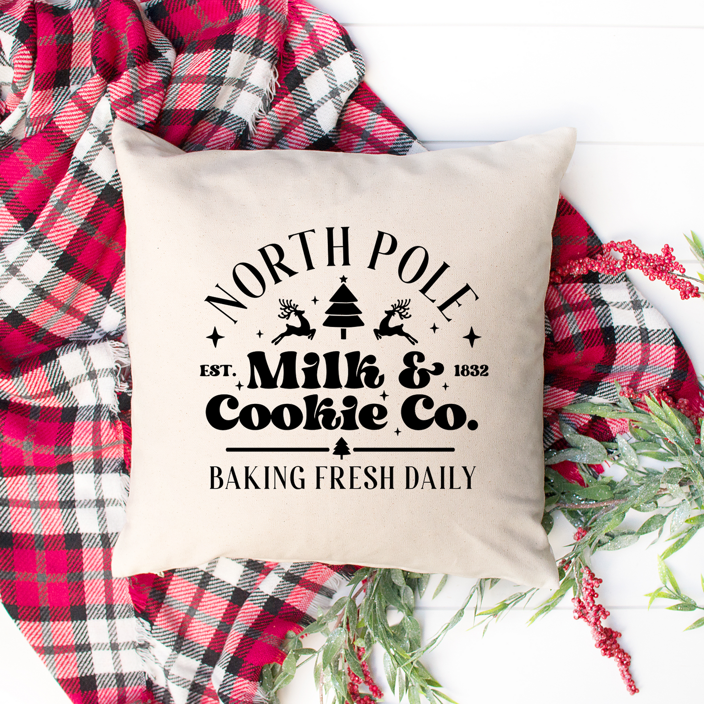 Milk and Cookies Co. Pillow