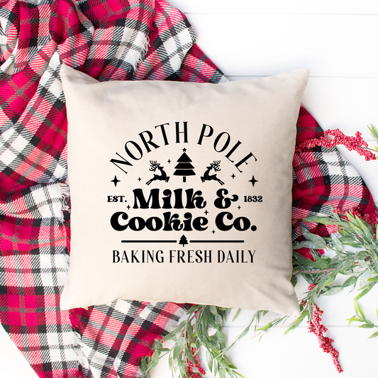 Milk and Cookies Co. Pillow