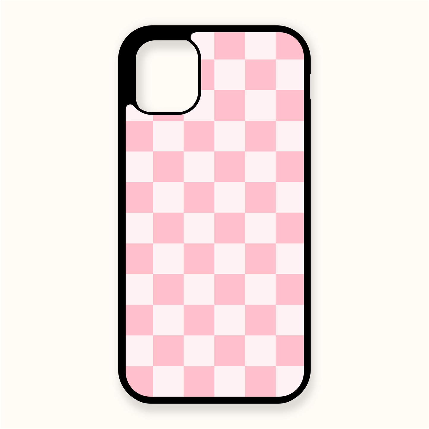 Pink Checkered Case
