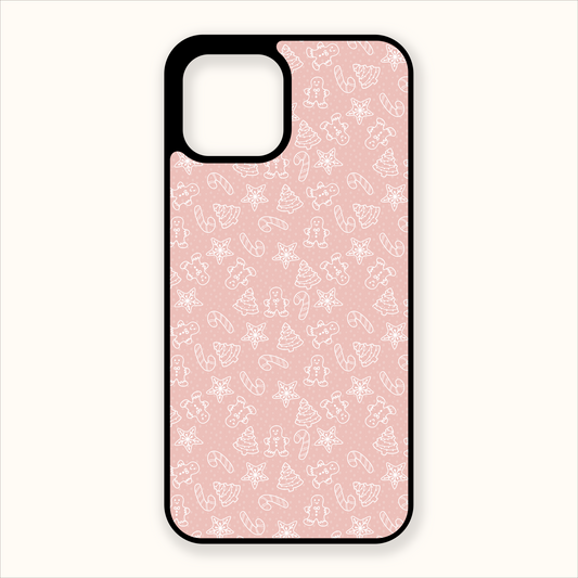Pink Christmas Pattern Phone Case
