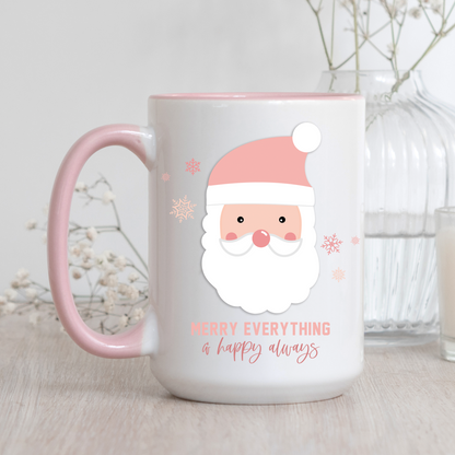 Pink Santa Mug