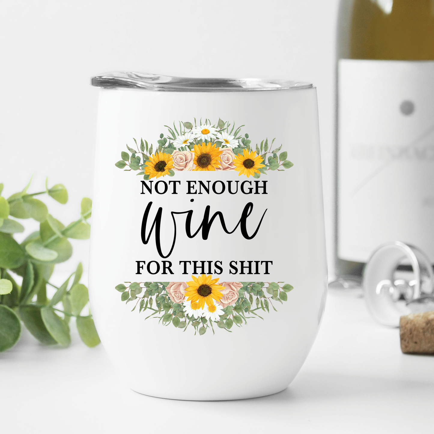 Not Enough Wine for This Wine Tumbler